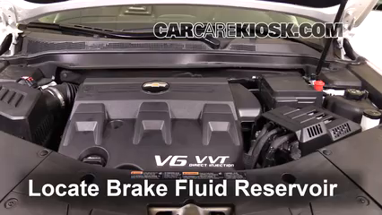 2017 Chevrolet Equinox Premier 3.6L V6 Brake Fluid Add Fluid